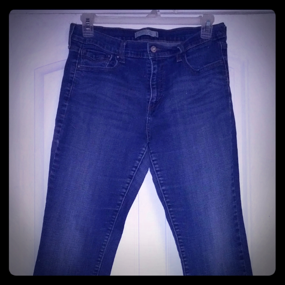 Levi's 505 straight leg womens jeans